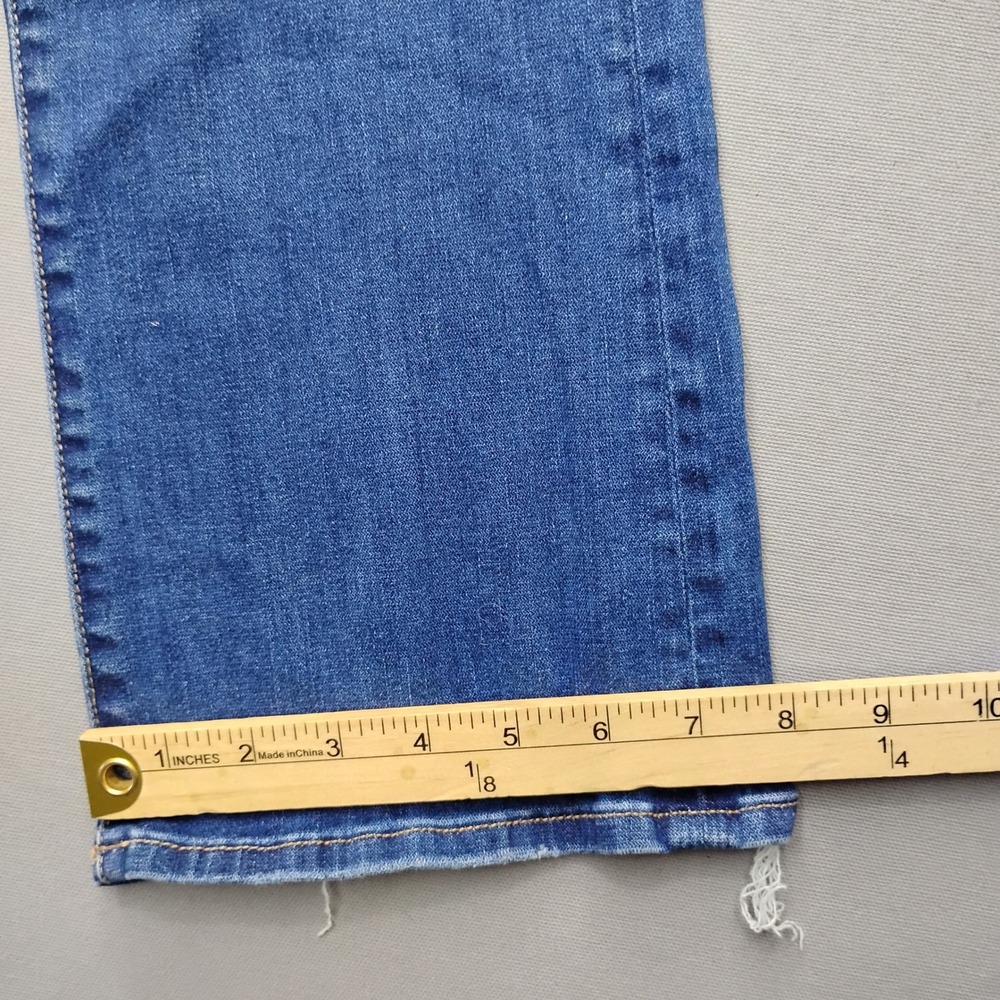 American Eagle Skinny Kick Jeans Womens 6 Blue Super Stretch - Picture 6 of 8